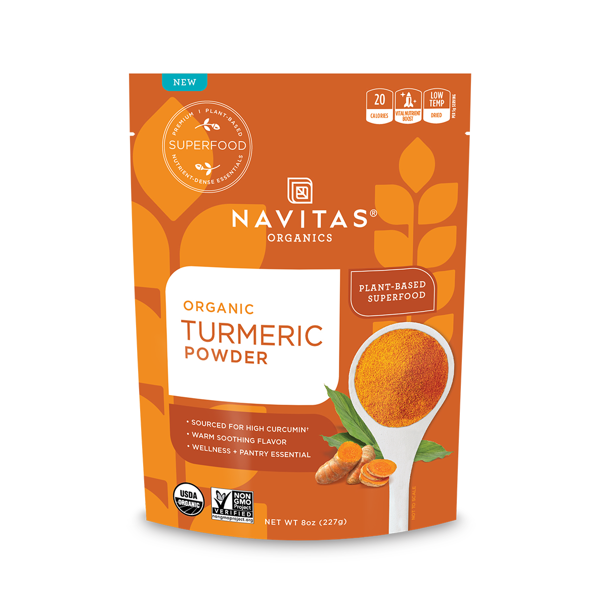 Navitas Naturals Organic Turmeric Powder 227g