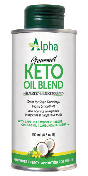 Alpha Gourmet Keto Oil Blend (with Camelina) 250ml Tin