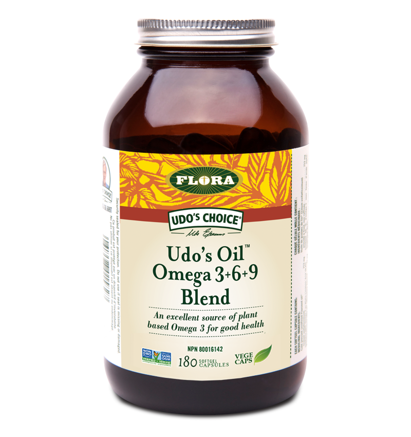 Flora Udo's Oil 3-6-9 Blend 180 Vegetarian Softgels
