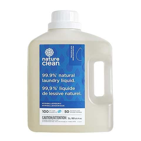 Nature Clean Laundry Liquid Unscented 50 Loads 3L