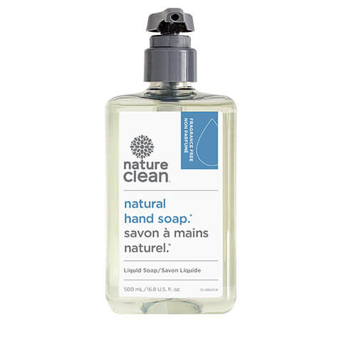 Nature Clean Liquid Hand Soap Fragrance Free 500ml
