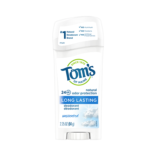 Tom's Long Lasting Deodorant Unscented 64g