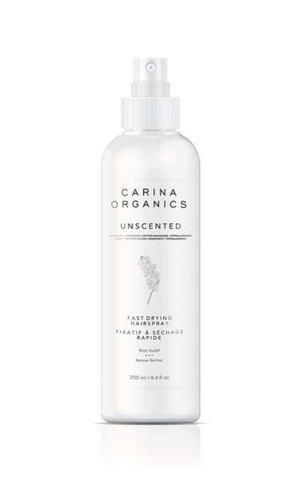 Carina Organics Unscented Hairspray 250ml