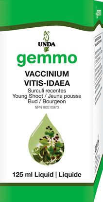 Unda Gemmo Vaccinium Vitis Idaea 125ml