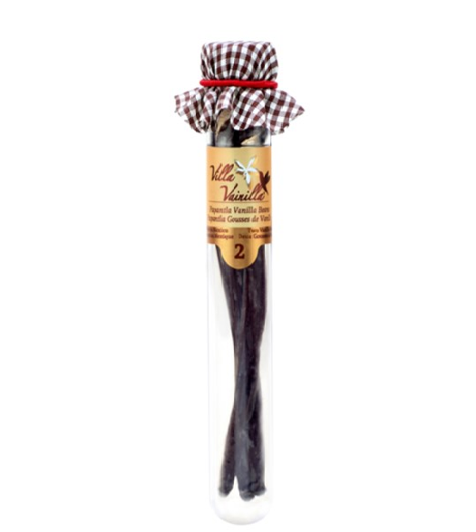 Villa Vainilla Papantla Vanilla Beans 2 Pack