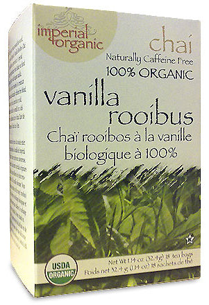 Uncle Lee's Organic Vanilla Rooibos Chai 18 Tea Bags