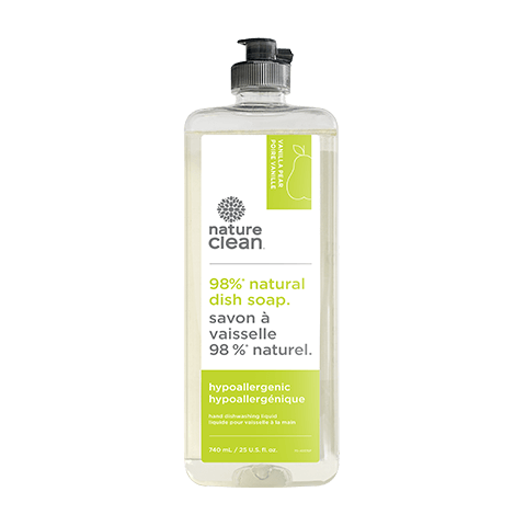 Nature Clean Dishwashing Liquid Vanilla Pear 740ml