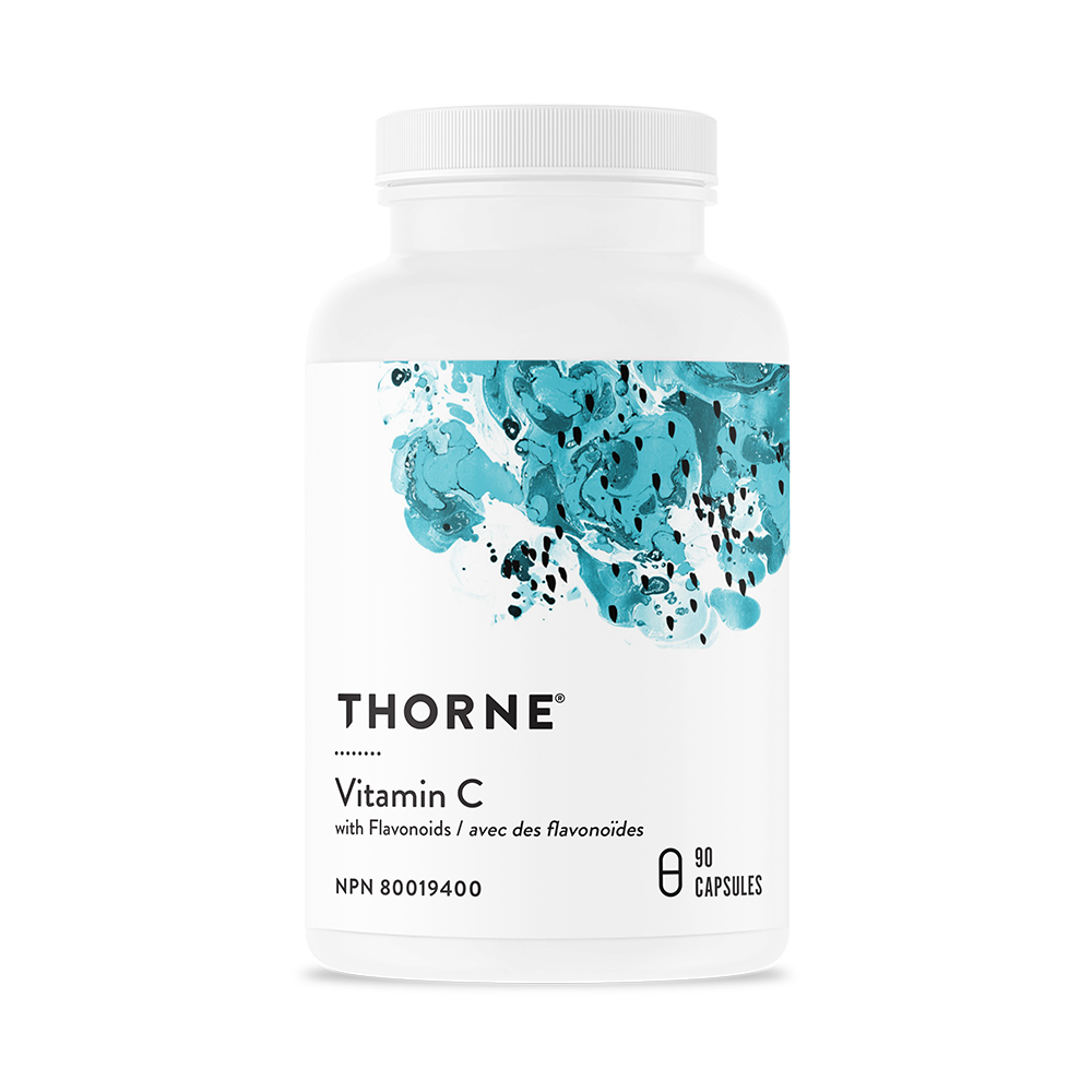 Thorne Vitamin C with Flavonoids 90 Capsules