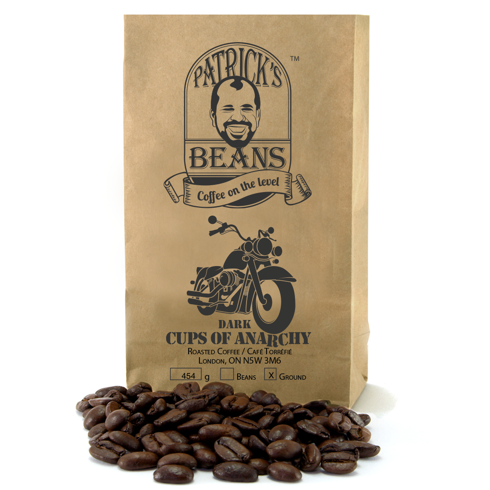 Pat's Beans 454g Ground Cups of Anarchy