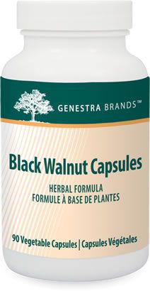 Genestra Black Walnut Capsules 90 Vegetarian Capsules