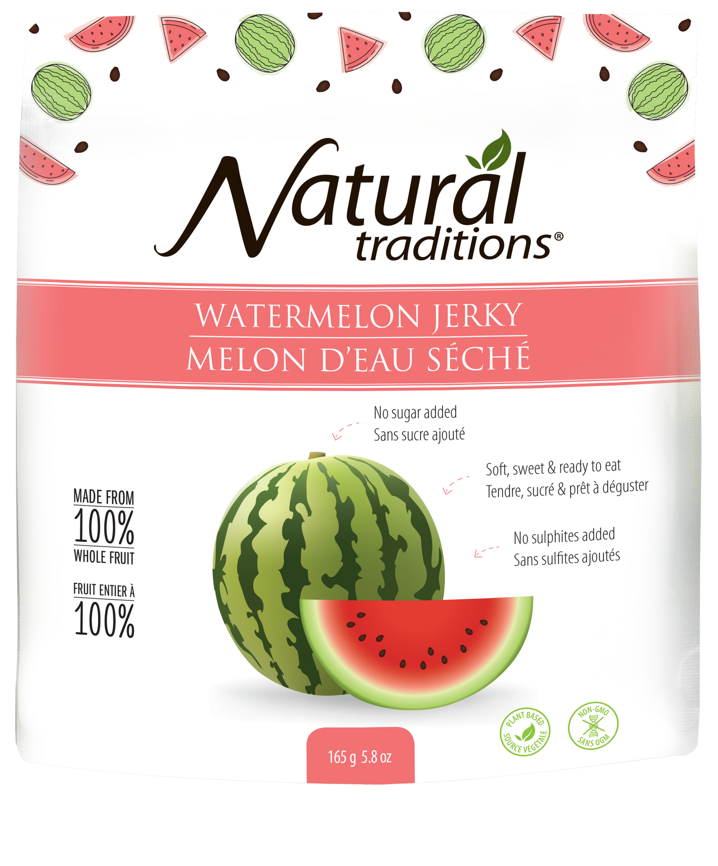 Natural Traditions Watermelon Jerky 165g