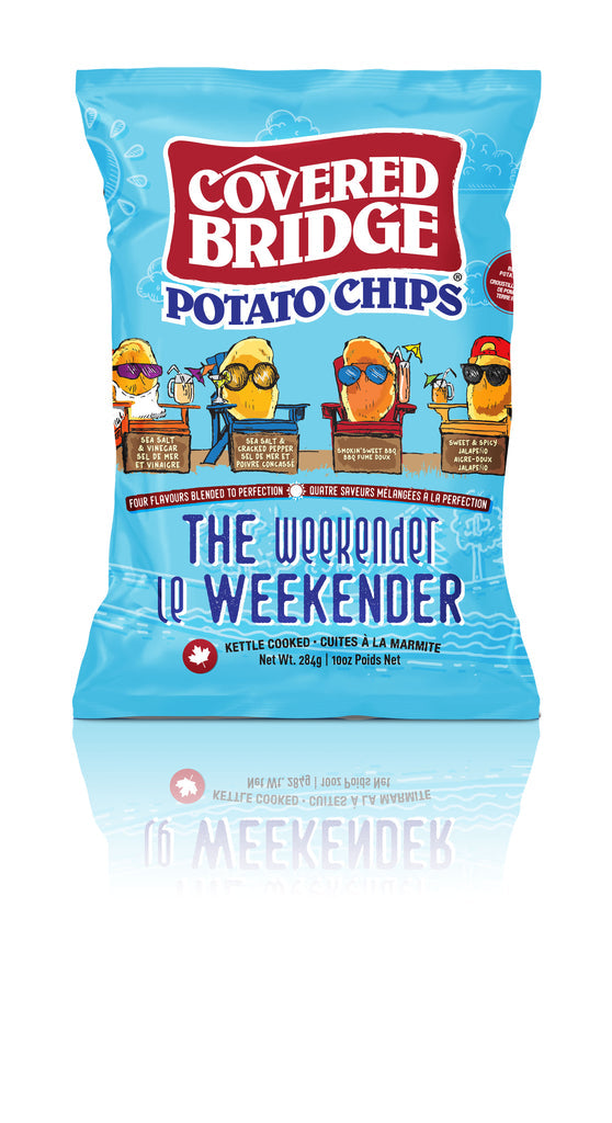 Covered Bridge The Weekender Kettle Cooked Potato Chips 284g