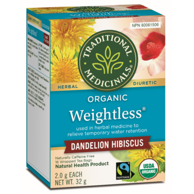 Traditional Medicinals Organic Weightless Tea 16 Bags