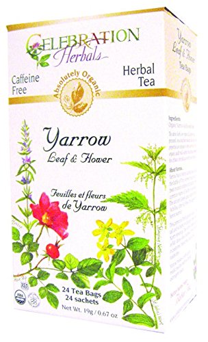 Celebration Herbals Yarrow Leaf & Flower Organic 24 Tea Bags