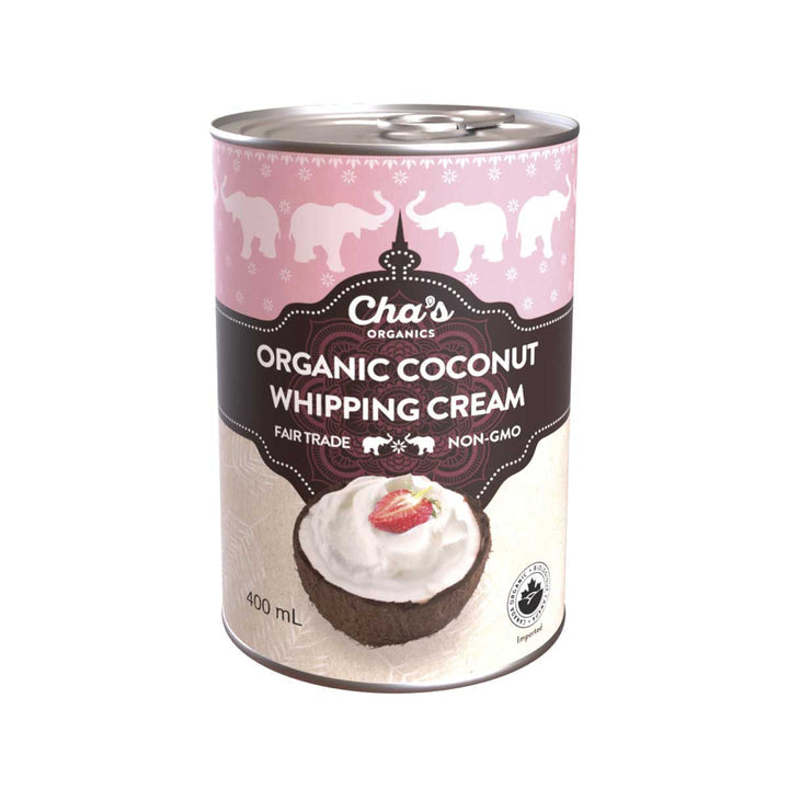 Cha's Organic Coconut Whipping Cream 400ml