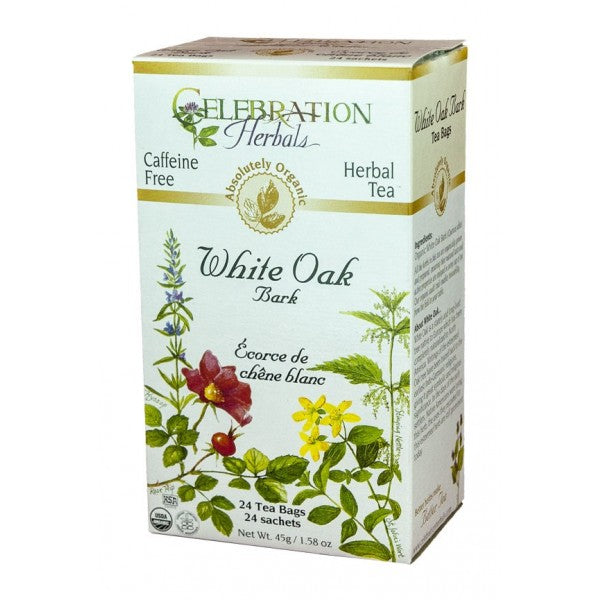 Celebration Herbals Organic White Oak Bark 24 Tea Bags