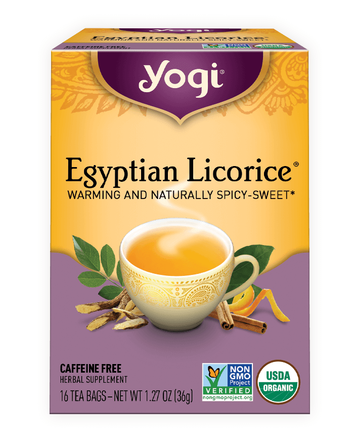 Yogi Organic Egyptian Licorice Tea 16 Tea Bags